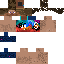 Minecraft skin texture, 64x64 pixels
