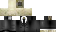 Minecraft skin texture, 64x32 legacy pixels