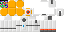 Minecraft skin texture, 64x32 legacy pixels