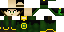 Minecraft skin texture, 64x32 legacy pixels
