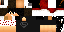 Minecraft skin texture, 64x32 legacy pixels