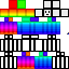 Minecraft skin texture, 64x64 pixels