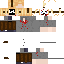 Minecraft skin texture, 64x64 pixels