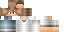 Minecraft skin texture, 64x32 legacy pixels