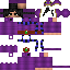 Minecraft skin texture, 64x64 pixels