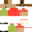Minecraft skin texture, 64x64 pixels