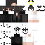 Minecraft skin texture, 64x64 pixels