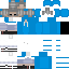 Minecraft skin texture, 64x64 pixels