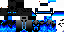 Minecraft skin texture, 64x32 legacy pixels