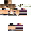 Minecraft skin texture, 64x64 pixels