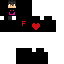 Minecraft skin texture, 64x64 pixels