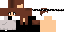 Minecraft skin texture, 64x32 legacy pixels
