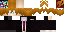 Minecraft skin texture, 64x32 legacy pixels
