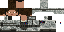 Minecraft skin texture, 64x32 legacy pixels