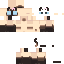 Minecraft skin texture, 64x64 pixels