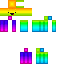 Minecraft skin texture, 64x64 pixels