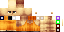 Minecraft skin texture, 64x32 legacy pixels