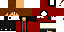 Minecraft skin texture, 64x32 legacy pixels