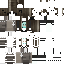 Minecraft skin texture, 64x64 pixels