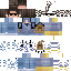 Minecraft skin texture, 64x64 pixels