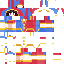 Minecraft skin texture, 64x64 pixels