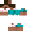Minecraft skin texture, 64x64 pixels