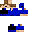 Minecraft skin texture, 64x64 pixels