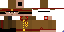 Minecraft skin texture, 64x32 legacy pixels