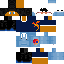 Minecraft skin texture, 64x64 pixels