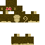 Minecraft skin texture, 64x64 pixels