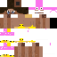 Minecraft skin texture, 64x64 pixels