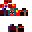 Minecraft skin texture, 64x64 pixels