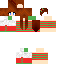 Minecraft skin texture, 64x64 pixels
