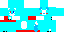 Minecraft skin texture, 64x32 legacy pixels
