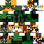 Minecraft skin texture, 64x64 pixels