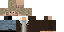 Minecraft skin texture, 64x32 legacy pixels