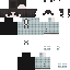 Minecraft skin texture, 64x64 pixels