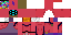 Minecraft skin texture, 64x32 legacy pixels