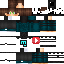 Minecraft skin texture, 64x64 pixels