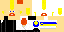 Minecraft skin texture, 64x32 legacy pixels