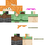 Minecraft skin texture, 64x64 pixels