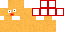 Minecraft skin texture, 64x32 legacy pixels