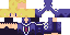 Minecraft skin texture, 64x32 legacy pixels