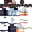 Minecraft skin texture, 64x64 pixels