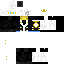 Minecraft skin texture, 64x64 pixels