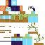 Minecraft skin texture, 64x64 pixels