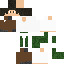 Minecraft skin texture, 64x64 pixels