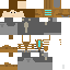 Minecraft skin texture, 64x64 pixels