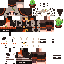 Minecraft skin texture, 64x64 pixels