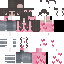Minecraft skin texture, 64x64 pixels